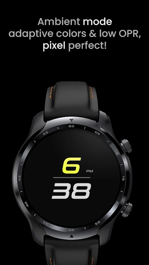 SPORT xDark Watch Face screenshot