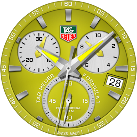 TAG HEUER FORMULA 1 Watch FACE screenshot