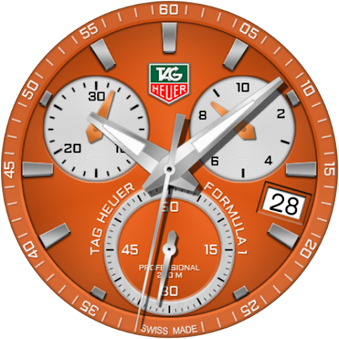 TAG HEUER FORMULA 1 Watch FACE screenshot