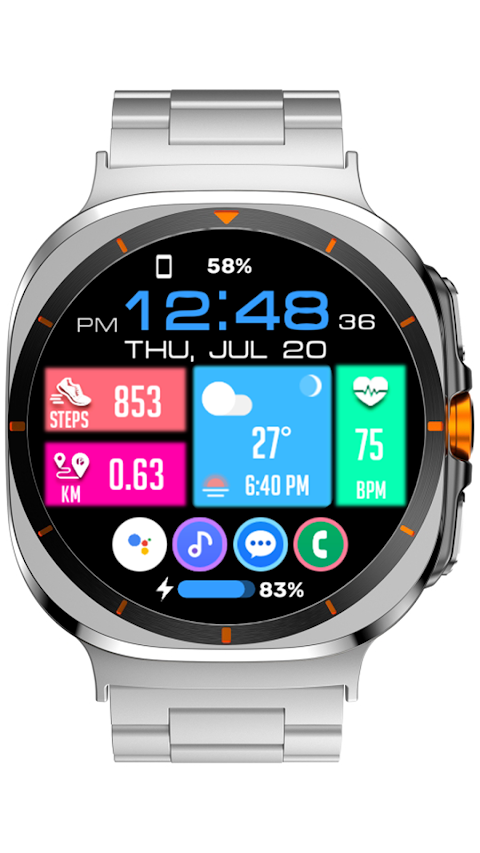 Tiles Window Watch Face NTV556 screenshot