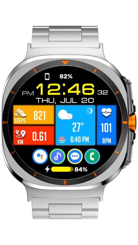 Tiles Window Watch Face NTV556 screenshot