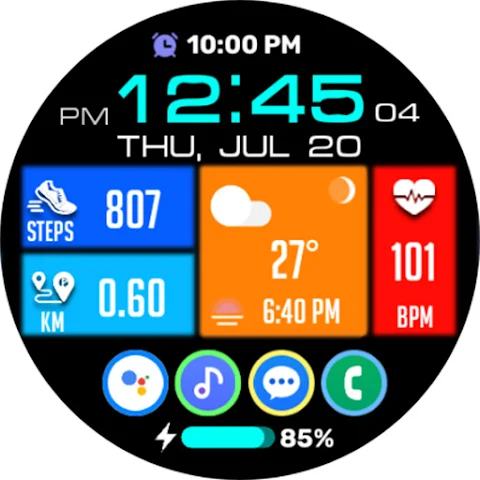 Tiles Window Watch Face NTV556 screenshot