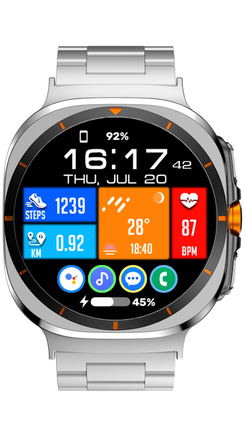 Tiles Window Watch Face NTV556 screenshot