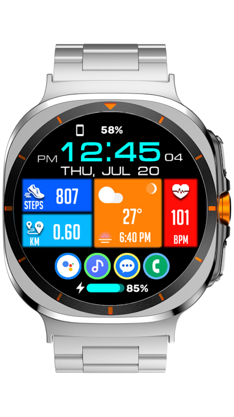 Tiles Window Watch Face NTV556 screenshot