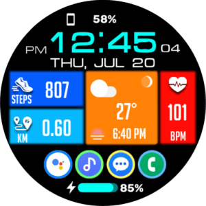 Tiles Window Watch Face NTV556