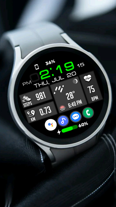 Tiles Window Watch Face NTV556 screenshot