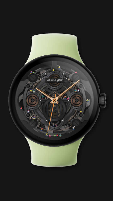 Mechanic Watch Face screenshot