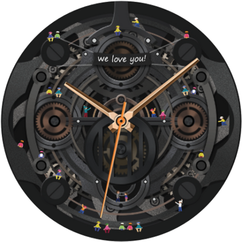 Mechanic Watch Face screenshot