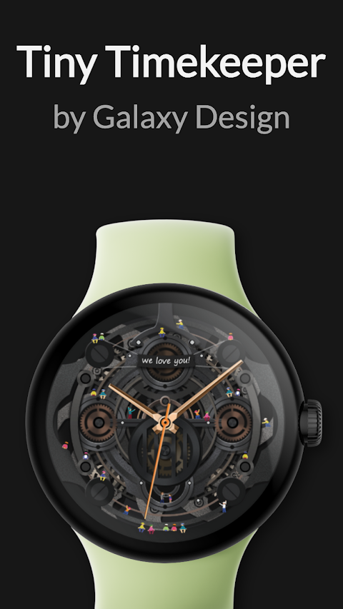 Mechanic Watch Face screenshot