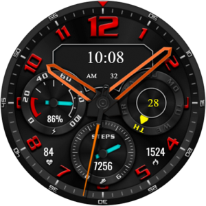 TurboStep Hybrid Watch Face