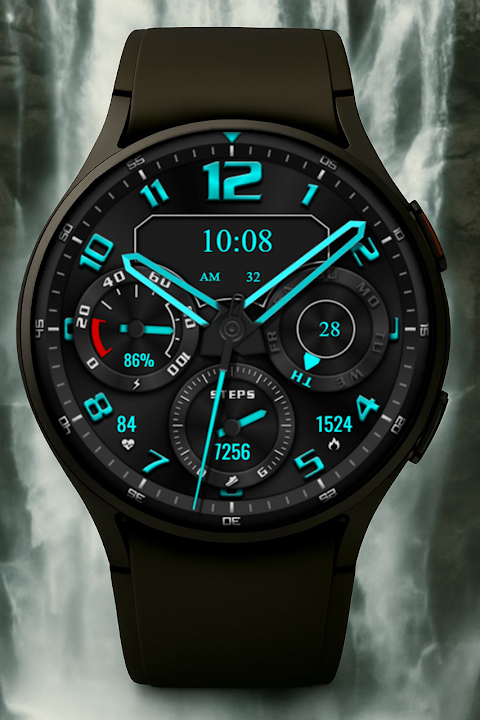 TurboStep Hybrid Watch Face screenshot