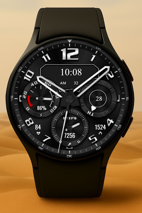 TurboStep Hybrid Watch Face screenshot