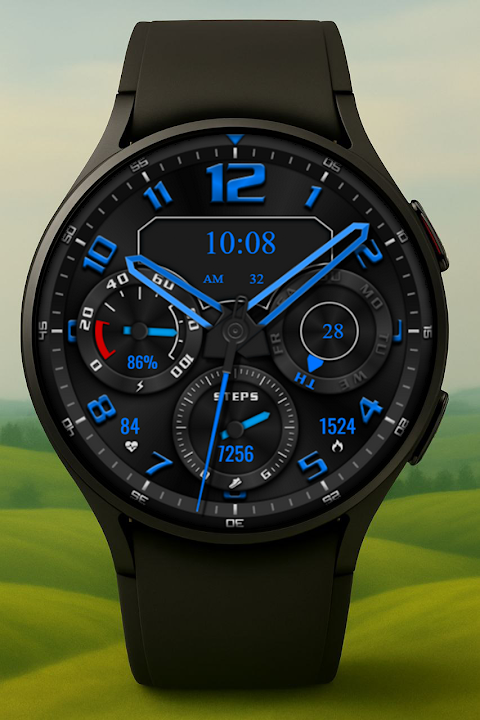 TurboStep Hybrid Watch Face screenshot