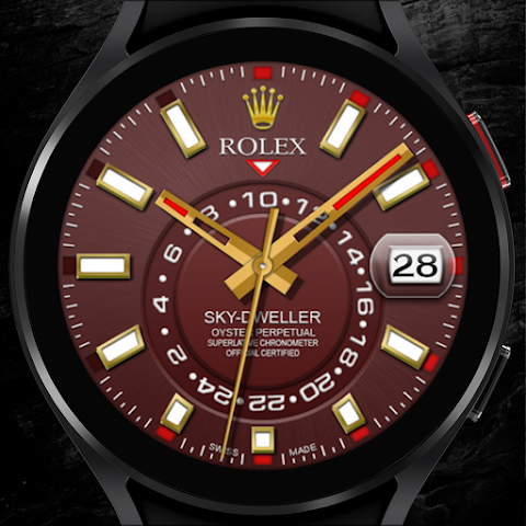 Rolex Sky-Dweller Watch face screenshot