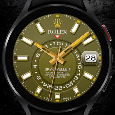 Rolex Sky-Dweller Watch face screenshot