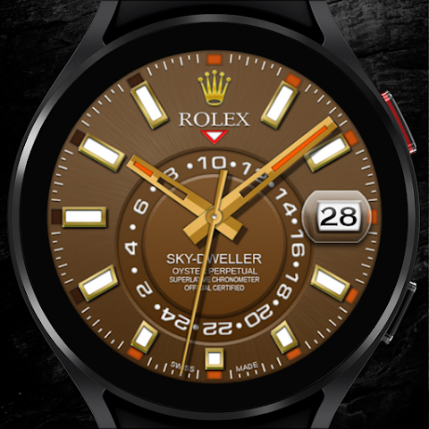 Rolex Sky-Dweller Watch face screenshot