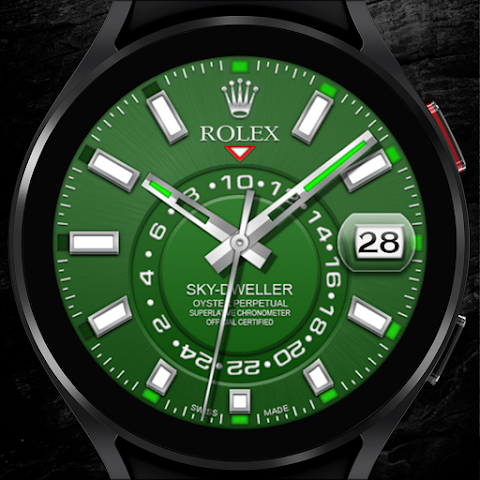 Rolex Sky-Dweller Watch face screenshot