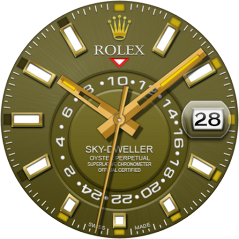 Rolex Sky-Dweller Watch face screenshot