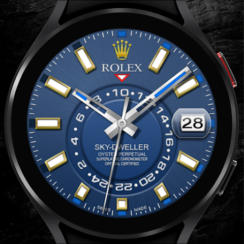 Rolex Sky-Dweller Watch face screenshot