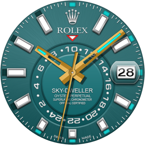 Rolex Sky-Dweller Watch face screenshot