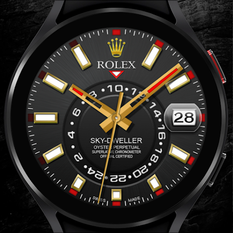 Rolex Sky-Dweller Watch face screenshot