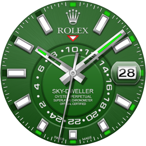 Rolex Sky-Dweller Watch face screenshot