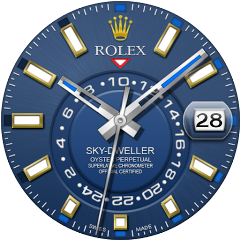 Rolex Sky-Dweller Watch face screenshot