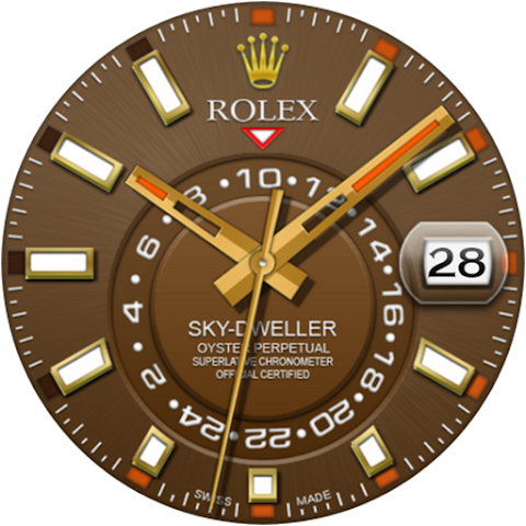 Rolex Sky-Dweller Watch face screenshot