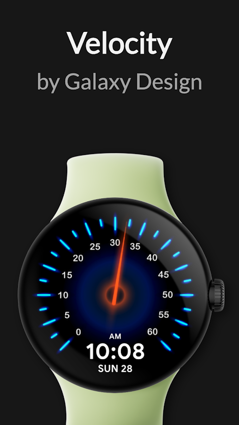 Velocity Watch Face screenshot