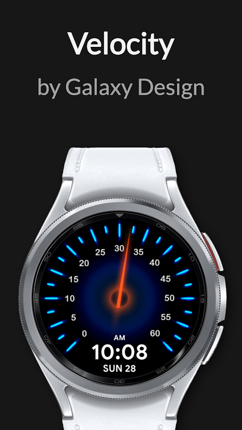 Velocity Watch Face screenshot