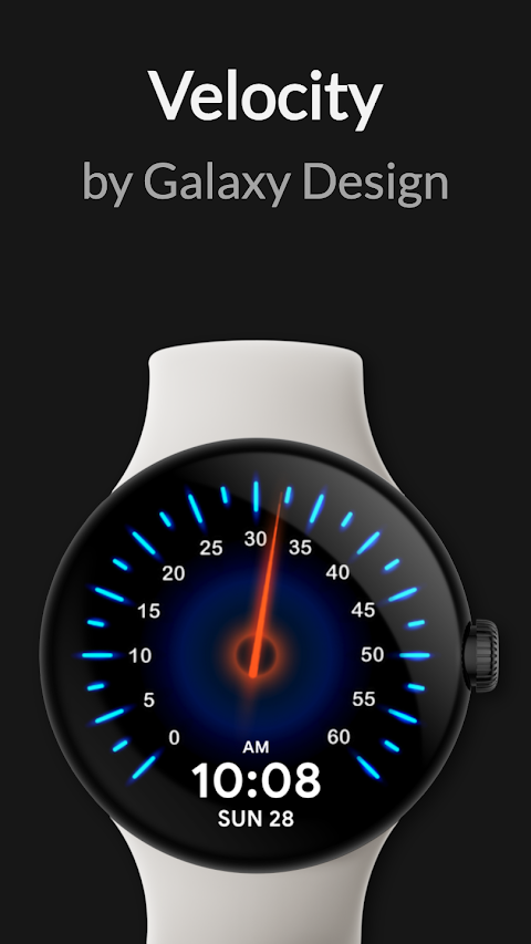 Velocity Watch Face screenshot