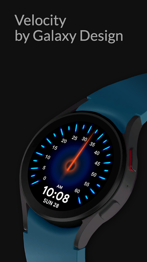Velocity Watch Face screenshot