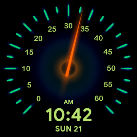 Velocity Watch Face screenshot