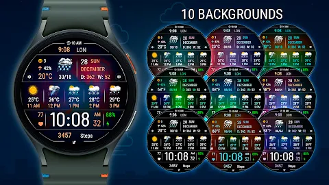 VF02 Weather Inform Watch Face screenshot