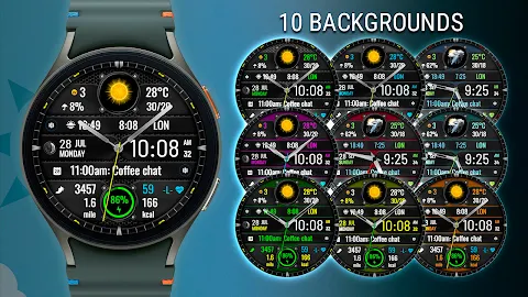 VF Element Hybrid Watch Face screenshot