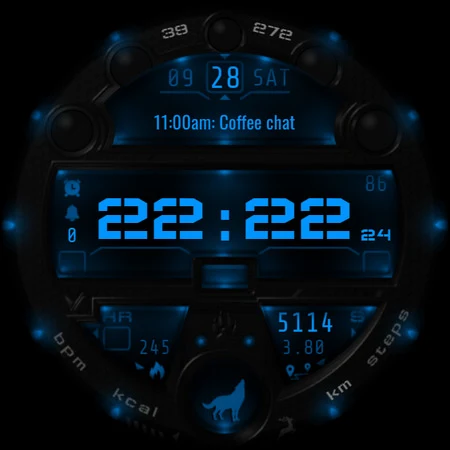 Voron WOLF Watch Face screenshot