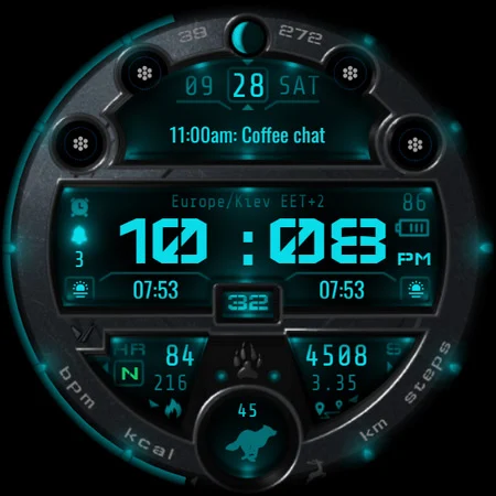 Voron WOLF Watch Face screenshot