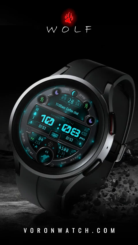 Voron WOLF Watch Face screenshot