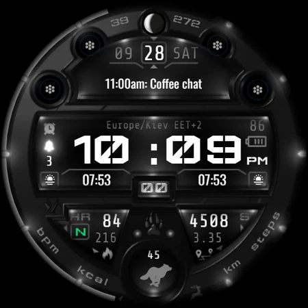 Voron WOLF Watch Face screenshot
