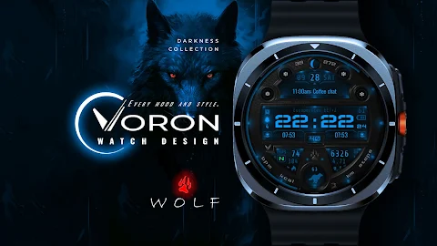 Voron WOLF Watch Face screenshot