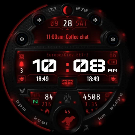 Voron WOLF Watch Face screenshot