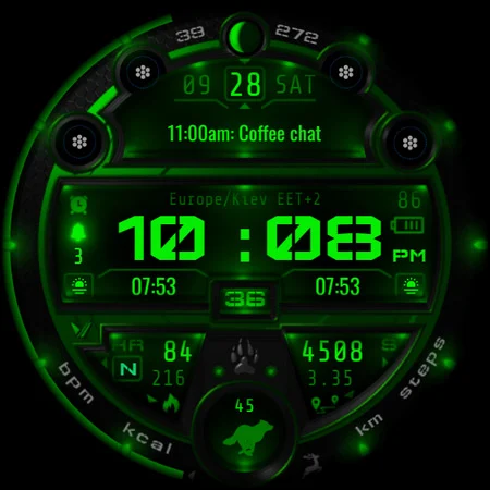 Voron WOLF Watch Face screenshot