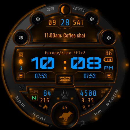 Voron WOLF Watch Face screenshot