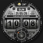 WFP 348 FLIP Watch Face