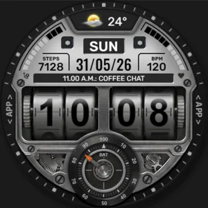WFP 348 FLIP Watch Face