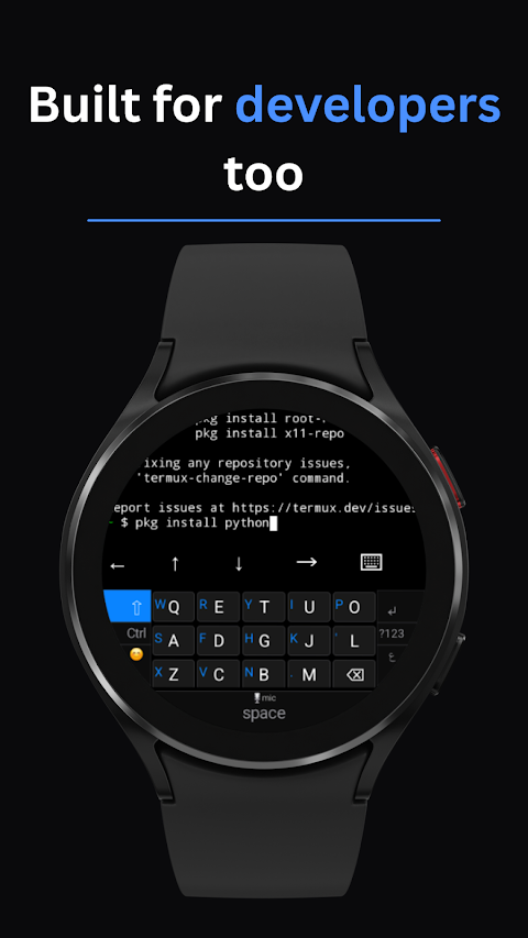 WatchKeys: Wear OS Keyboard screenshot