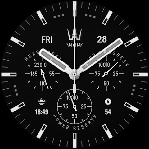 WAW004 Polished Analog Face screenshot