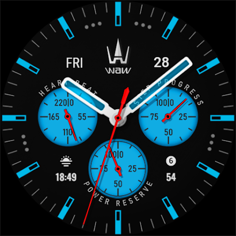 WAW004 Polished Analog Face screenshot