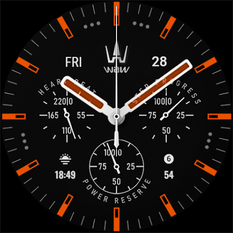 WAW004 Polished Analog Face screenshot