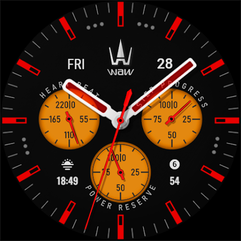 WAW004 Polished Analog Face screenshot